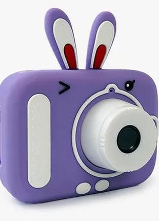 Дитячий фотоапарат x900 rabbit, purple10 фото