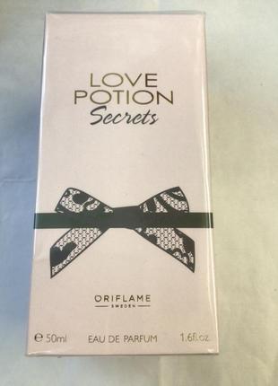 Женская туалетная вода  love potion secrets oriflame
