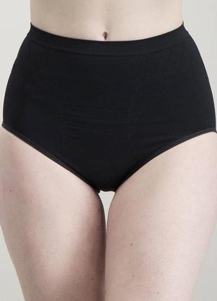 10-12 чорні коригувальні стягуючі високі труси трусики