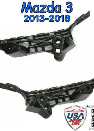 Кронштейн original правый переднего бампера mazda 3 bm / bn (2013-2018) крепления bhn1500t1f