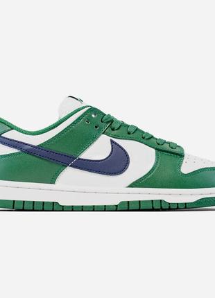 Nike dunk low retro gorge green  midnight navy wmns