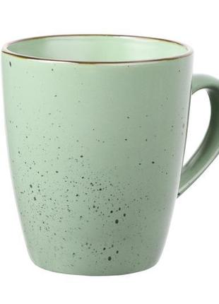 Чашка ardesto bagheria 360 мл, pastel green (ar2936ggc)