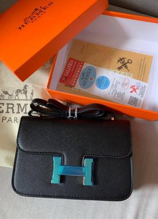 Сумка кожаная hermes женская сумка