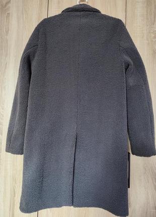 Стильное пальто букле теди демисезонное размер 46-485 фото