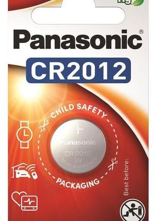 Panasonic батарейка літієва cr1220 блістер, 1 шт.