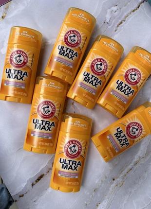 Твердий дезодорант - arm & hammer ultra max antiperspirant & doodorant powder fresh 73g