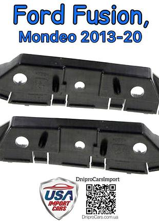 Ford fusion, mondeo 2013-2017 кронштейн левый, крепление переднего бампера, ds7z17c947b