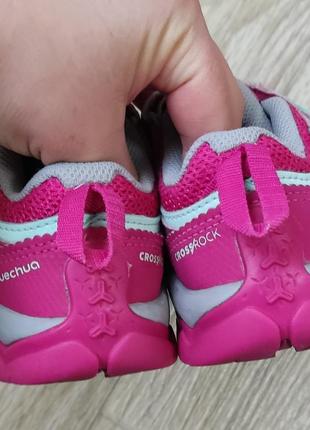 Кросівки для дівчинки quechua 31 розмір, 19 см5 фото