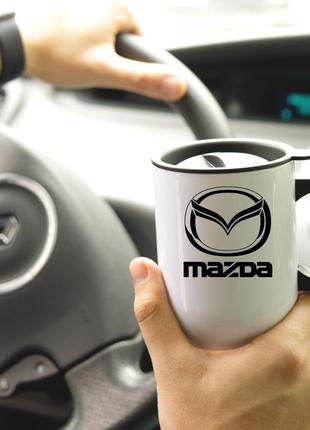 Термокружка "mazda" с принтом