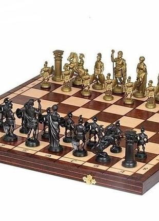 Шахматы madon спартанские коричневый, бежевый 48х48см арт 139