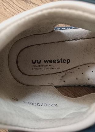 Босоніжки сандалії weestep р.27, устілка 17,5×7 см.7 фото