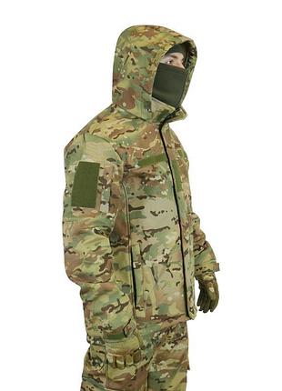 Куртка тактична демісезонна softshell kiborg multicam 2