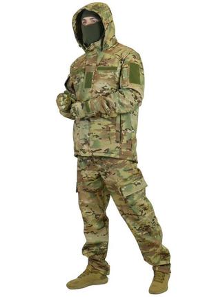 Костюм демісезонний softshell kiborg multicam