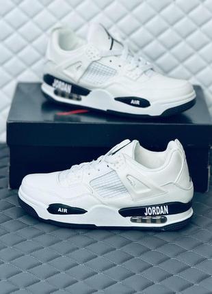 Кросівки nike jordan 4 retro кроссовки унисекс найк джордан ретро 4 кросовки джордан2 фото