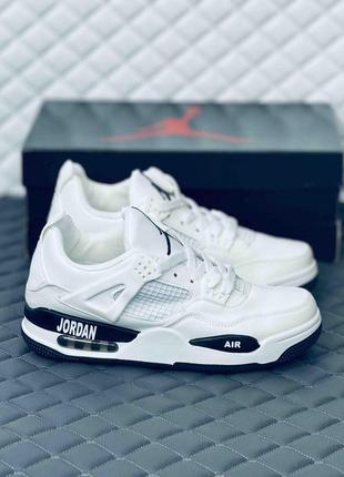 Кросівки nike jordan 4 retro кроссовки унисекс найк джордан ретро 4 кросовки джордан