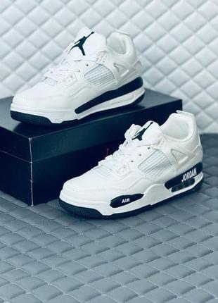 Кросівки nike jordan 4 retro кроссовки унисекс найк джордан ретро 4 кросовки джордан8 фото