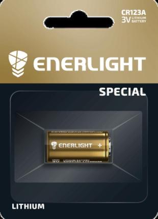 Батарейка літієва enerlight lithium ndustrial cr123a, 3v, bli 1