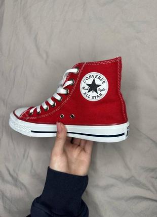 Converse all star - red5 фото
