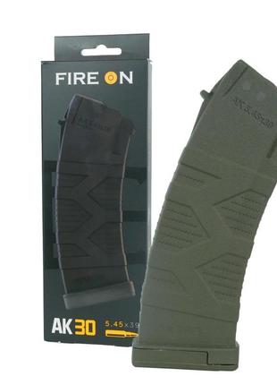 Магазин fireon ак30 5,45*39 олива / жовтий подавач