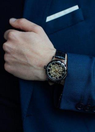Чоловічі наручні годинники круглі механічні гарантія 6 місяців...6 фото