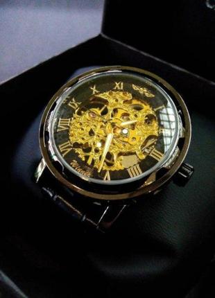 Чоловічі наручні годинники круглі механічні гарантія 6 місяців...8 фото