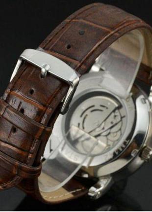 Чоловічі наручні годинники круглі механічні гарантія 6 місяців...3 фото