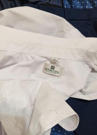 Мужской нарядный костюм тройка aljeca пиджак рубашка брюки штаны платок платочек р. 54 56 xl 2xl xxl8 фото