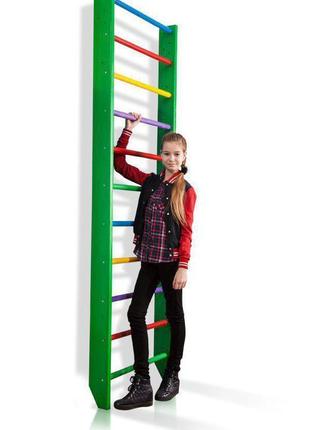 Шведська дитяча спортивна стінка дерев'яна