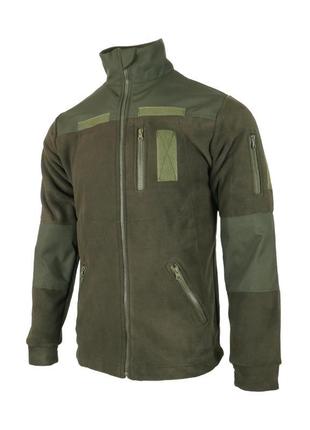 Тактична флісова кофта military khaki1 фото