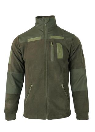 Тактична флісова кофта military khaki6 фото