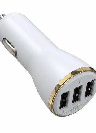 Автомобільний заряд remax 3usb