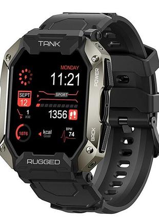 Чоловічий розумний годинник kospet tank m1 pro black