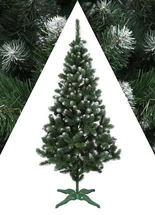 Штучні ялинки 2,2 європейські білі кінчики, красива новорічна ...