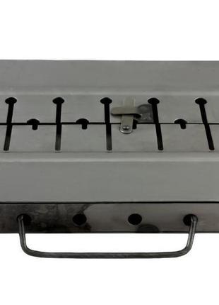 Мангал-валіза на 6 шампурів (полегшений) x 1,5 мм3 фото