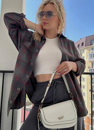 🔥стильна оверсайз сорочка🔥