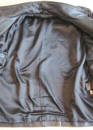 Куртка шкіряна linea uomo, розмір м2 фото