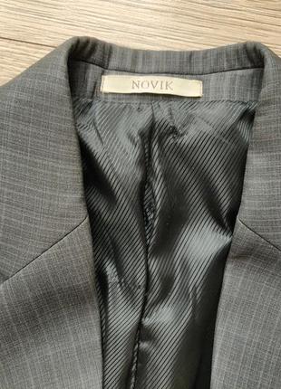 Мужской деловой классический костюм, костюм-четвирка