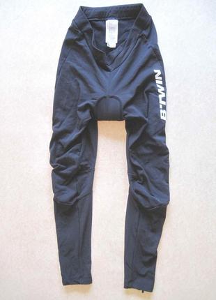 Вело штани b'c twin, розмір l, жіночі, утеплені