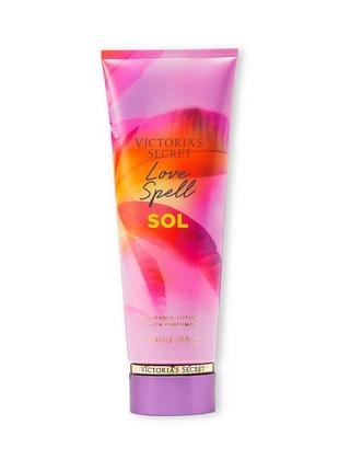 Парфюмированный увлажняющий лосьон victorias secret love spell sol.1 фото