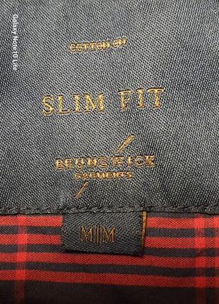 Cooton on slim fit стильная хлопковая рубашка с длинным рукавом2 фото