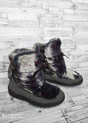 Зимові чоботи, зимние сапоги, дутики skandia-tex мембрна 38р