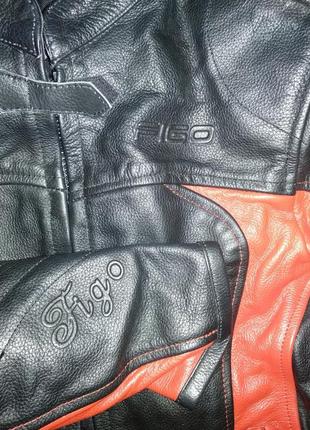 Шкіра figo байкерська куртка мотоодежда moto8 фото