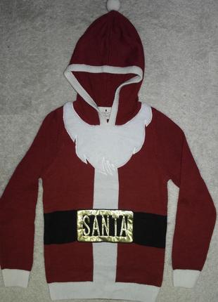Next санта santa новий рік merry christmas брендовий светр1 фото