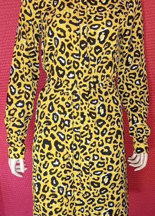 Casual ladies сукня туніка сорочка гудзики пума пантера3 фото