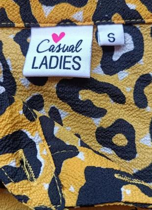 Casual ladies сукня туніка сорочка гудзики пума пантера5 фото