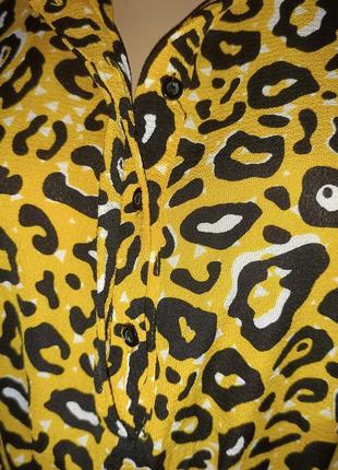 Casual ladies сукня туніка сорочка гудзики пума пантера7 фото