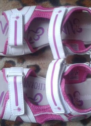 Pepperts нові регульовані босоніжки-сандалі дівчинці 34р +сумк...6 фото
