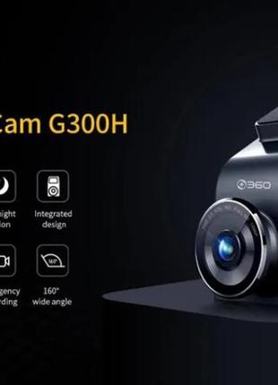 Видеорегистратор 360 g300h premium dash cam, gps