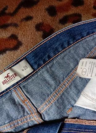 Hollister круті укорочені джинсові шорти 29р4 фото
