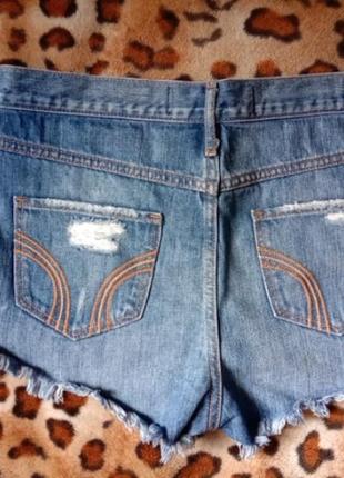 Hollister круті укорочені джинсові шорти 29р5 фото